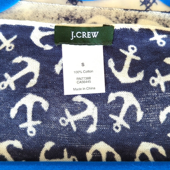 JCrew Factory V Neck, Button Down Cardigan, 100% Cotton, Size S, Worn Once - Picture 2 of 3